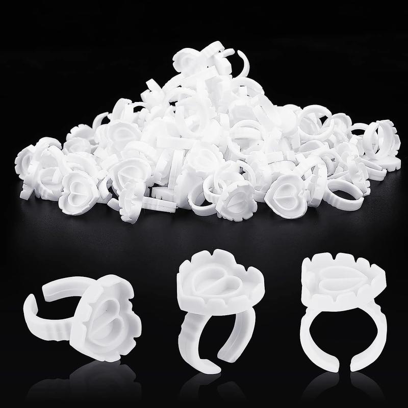 Product Introduction of 100pcs Eyelash Glue Ring Cup, Lash Glue Holder Cup, Separate Design Eyelash Glue Cup 19