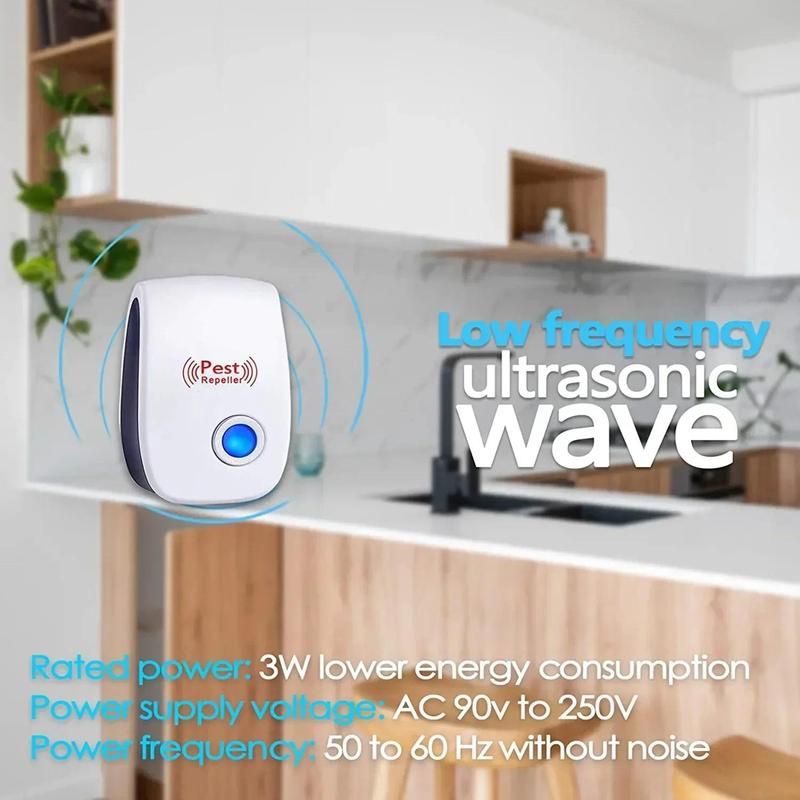 Product Introduction of EU Safe Ultrasonic Pest Repellents Mouse Cockroach Mosquito Insect Repeller Effective Essential for Home Summer Pest Exterminato 15