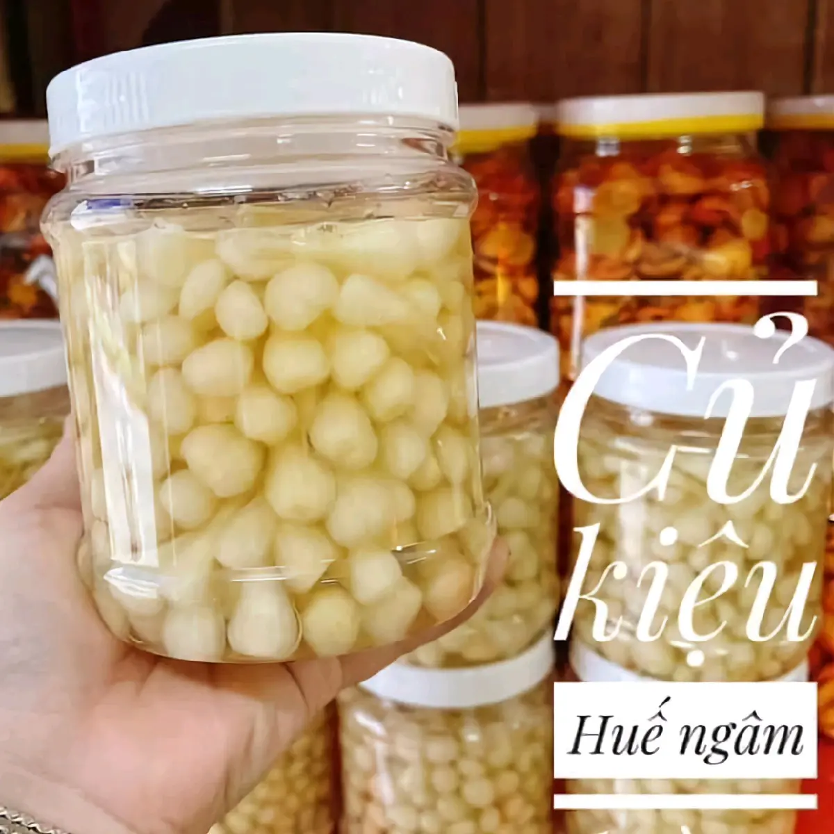 Hủ Kiệu Huế Ngâm Đường 700g  Food Nhà Làm