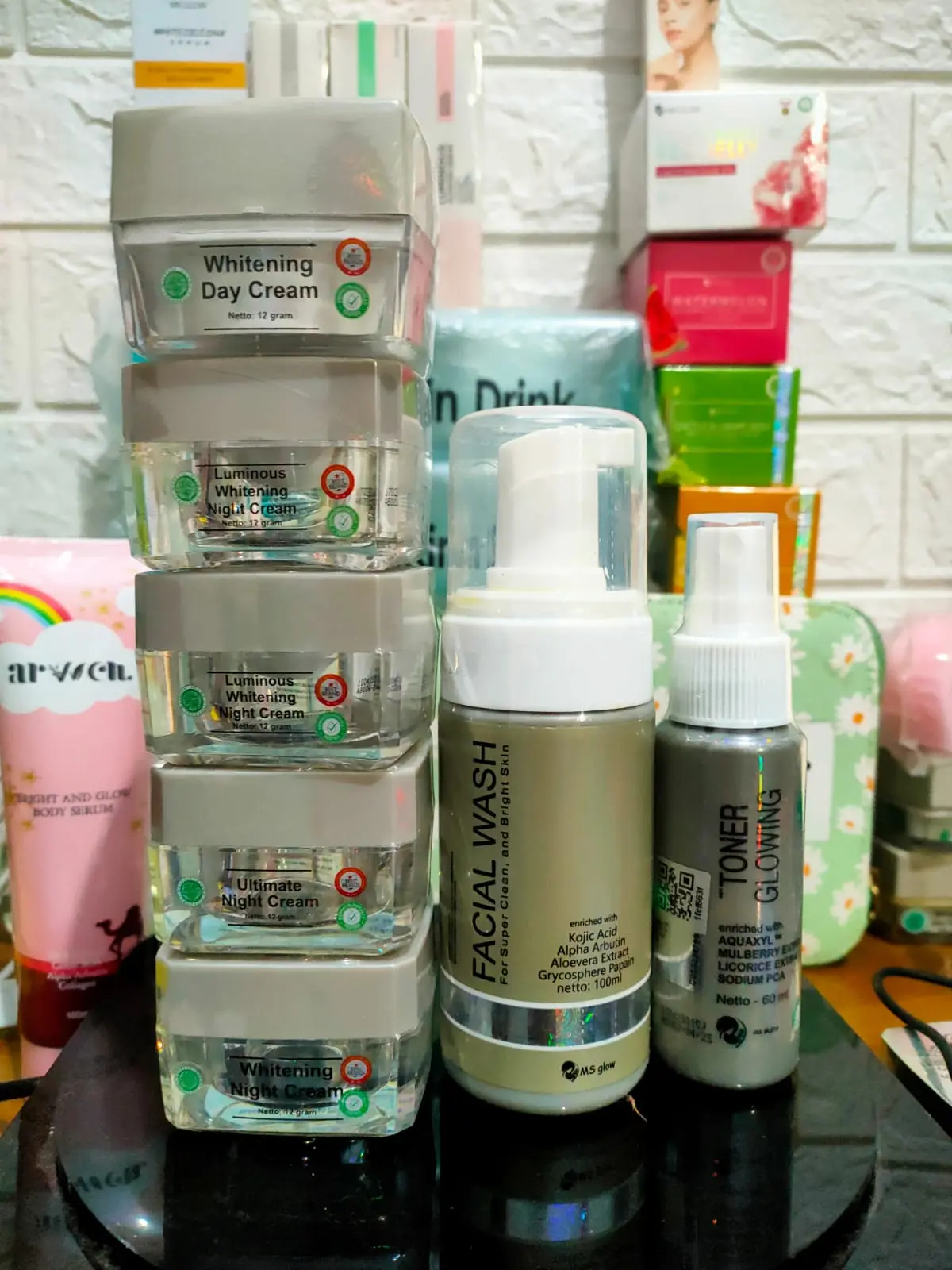 Ecer toner / day cream / bb cream / facial wash / night cream