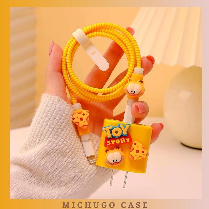 [Mới]Vỏ Bảo Vệ Dây Cáp Sạc Nhanh 18/20w 13 12 11Pro Max ( Không bao gồm sạc và cáp sạc ) Sạc Điện Thoại Phụ Kiện Phone