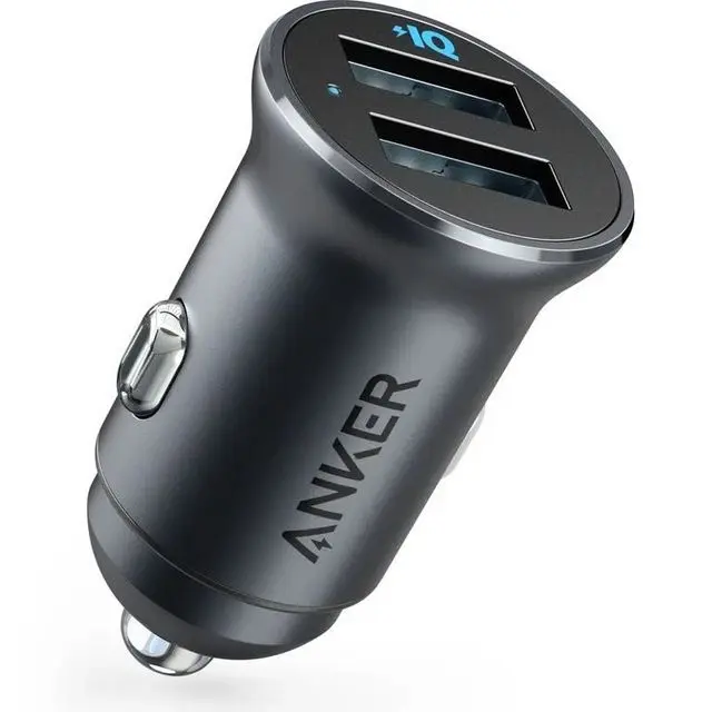 Tẩu sạc Ô Tô Anker PowerDrive 2 Alloy 2 cổng