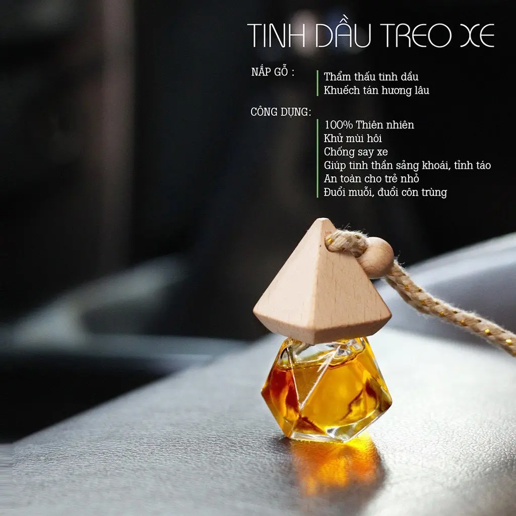 Tinh dầu treo xe Mộc An Nhiên [ 19 mùi hương]