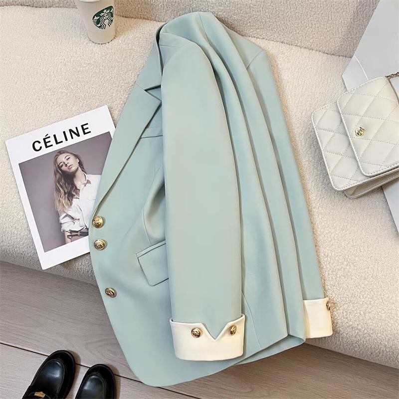 Women Áo Khoác Vest Trắng, Dành Cho Nữ, Hàng Mới Về Mùa Xuân 2024, Phong Cách Thường Ngày Thanh Lịch Và Xã Hội, Cao Cấp Và Tuyệt Vời, Phổ Biến Năm Nay Lưng Cao Top 4