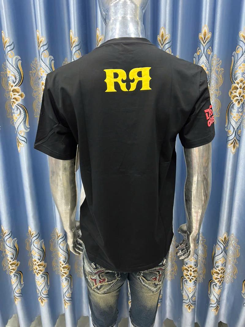 Product Introduction of Áo thun rock revival chữ xanh lớn logo nổi 4
