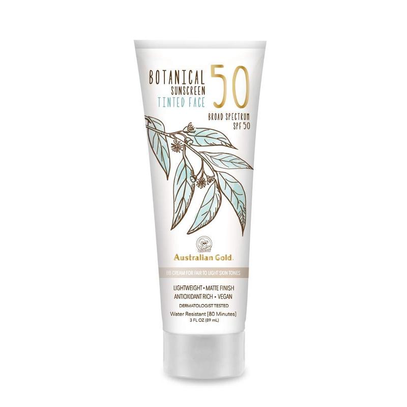 Product Introduction of Kem chống nắng không nhờn, chống trôi Australian Gold Botanical Sunscreen Tinted Face Mineral Lotion SPF 50 89ml SPF 50 All Skin Types Nữ Skincare 4
