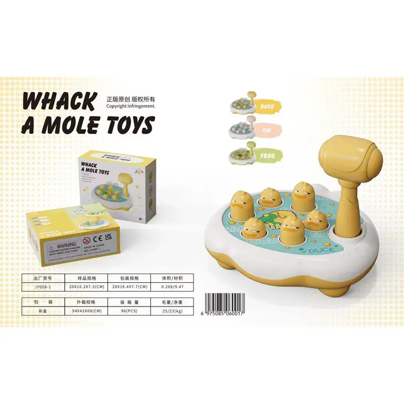ĐỒ CHƠI ĐẬP VỊT CHẤT LIỆU NHỰA ABS AN TOÀN SIÊU ĐÁNG YÊU QUÀ KM TỪ GIÁ SIÊU KM Toy 2