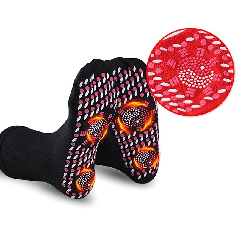 Product Introduction of Self-heating Magnetic Socks for Women Men Self Heated Socks Tour Magnetic Therap Cotton Menswear 35