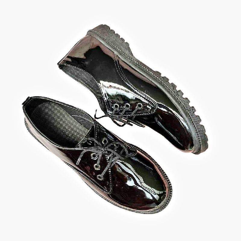 Pacxie Sepatu docmart wanita /sepatu wanita docmart basic/ sepatu loafers wanita terlaris bisa bayar ditempat 2