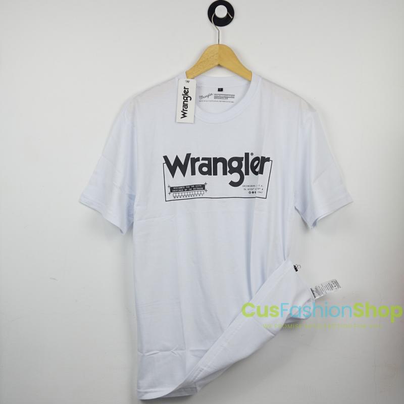 Product Introduction of เสื้อยืด Wrangler สำหรับผู้ชาย นำเข้าจากสหรัฐอเมริกา สีเขียวมิเนอรัล ทำจากผ้าฝ้ายและผ้าไหม เหมาะสำหรับการสวมใส่ทุกวัน เสื้อผ้าผู้ชาย 26