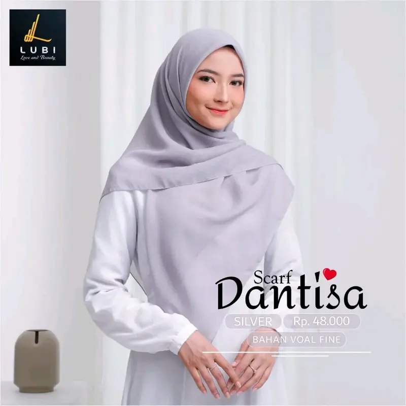 Kerudung  Scarf Dantisa By Lubi Terbaru 6
