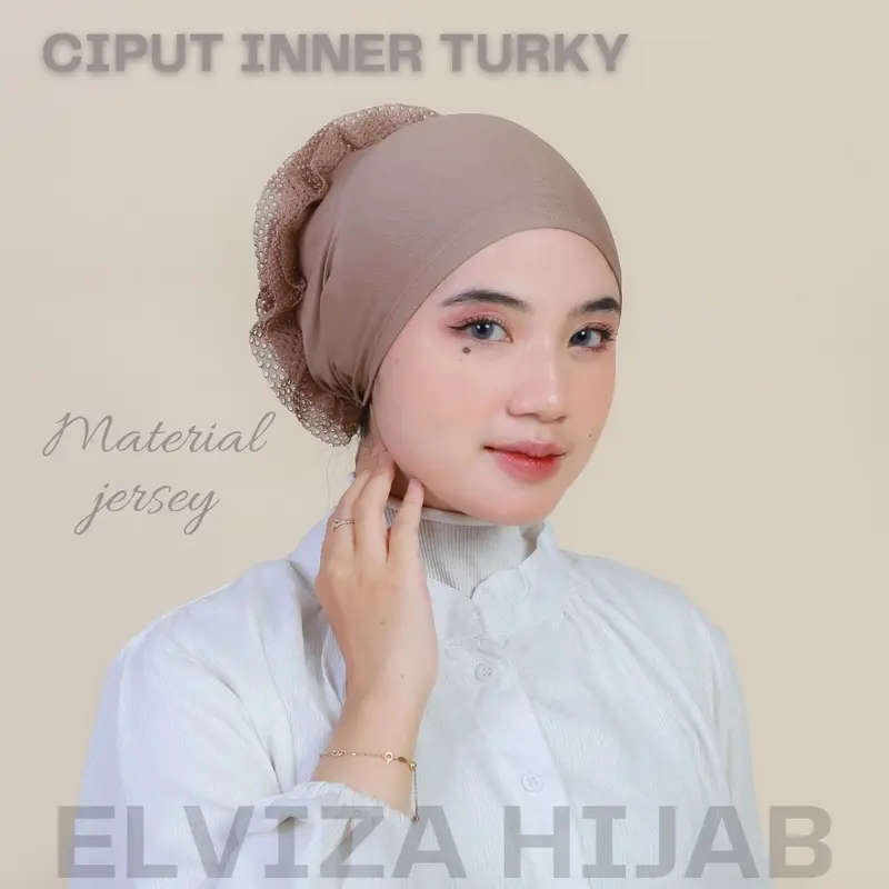 Elviza - Ciput Turki Cepol/Inner Cepol Tali Cepol Dalaman Jilbab 0
