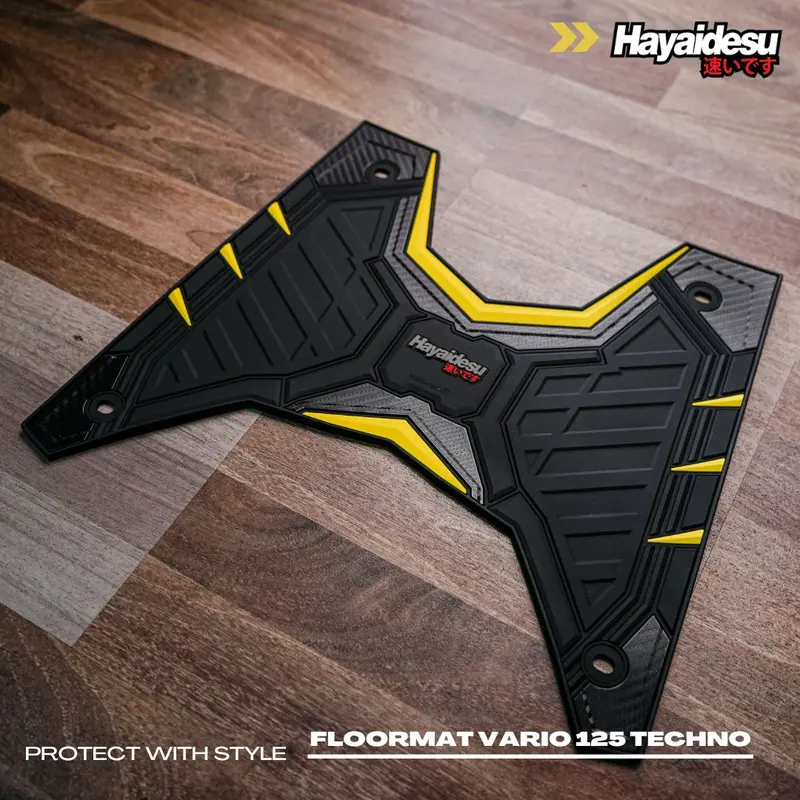 Hayaidesu Vario 125 Techno 2012-14 Karpet Motor Floor Mat - Premium Quality 2