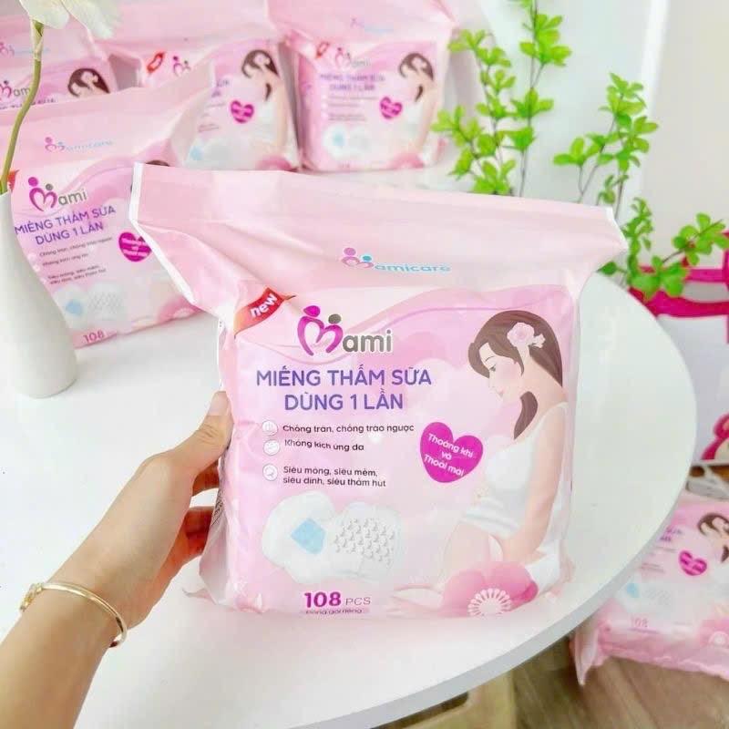  ￼bịch 108 miếng lót thấm sữa Mimacare 
