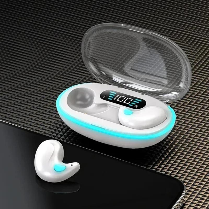 Product Introduction of Tai Nghe Không Dây, Thiết Kế Ngủ Vô Hình Mini, Bluetooth 5.3, Tai Nghe Nhét Tai Ẩn, Chống Nước IPX5, Khử Tiếng Ồn, Điều Khiển Cảm Ứng, Tai Nghe, X55 Nghe Nhạc Earphone Chip 54