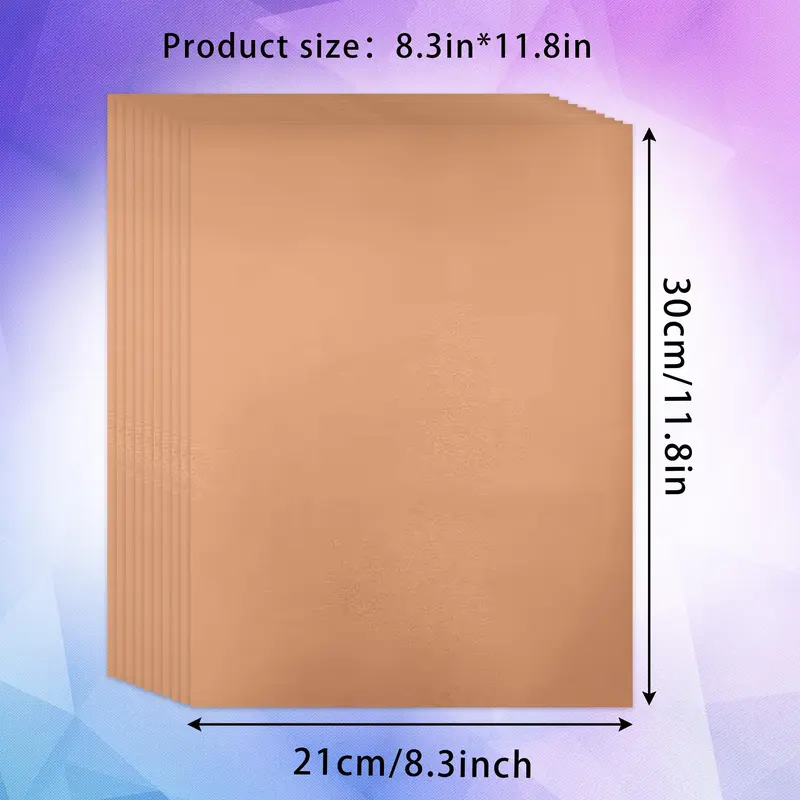 Film for DTF Printer, 10 Sheets Direct Printing Thermal Transfer Film, DIY Transfer Film for T-shirt, Fabric, Clothing & Accessories 1