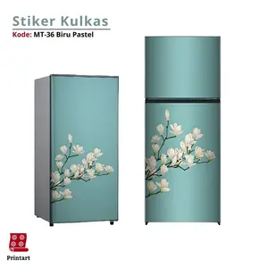 Stiker Kulkas 1 Pintu dan 2 Pintu Motif Minimalis MT 36