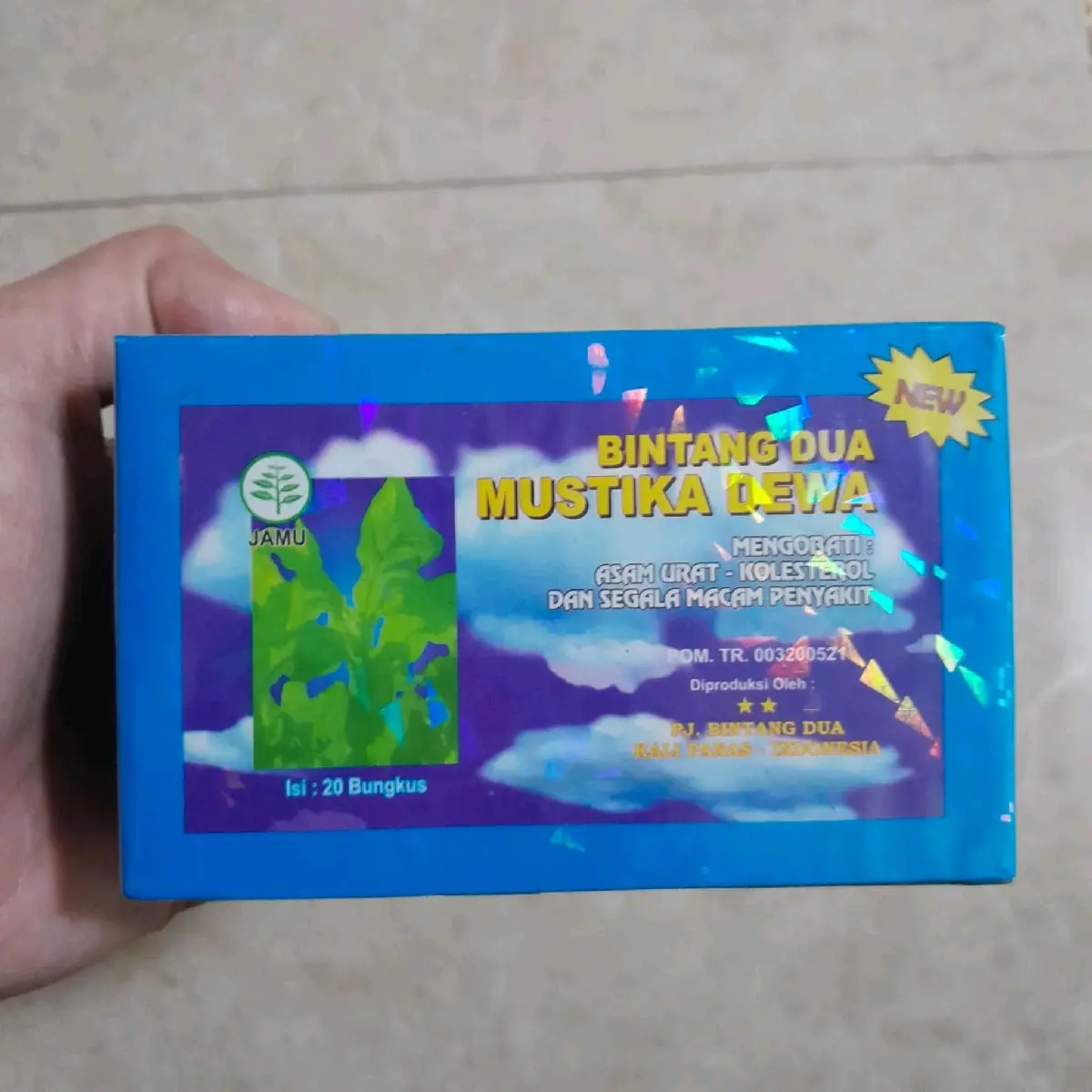 ORIGINAL MUSTEKA DEWA HERBAL TEA FROM INDONESIA 20sachets Traditional ...
