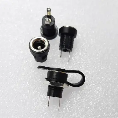 Jack sạc DC-022B chuẩn 5.5mm x 2.1mm (Jack DC Có cao su chống nước) 3