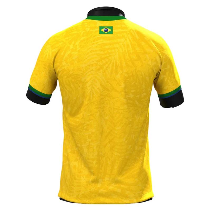 Product Introduction of 2025 Hot Selling Brazil Limited Edition Mens Football Shirt Youth Kids Training Soccer Short Sleeve Uniform Breathable Jersey 5