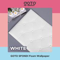 Gambar (Promo Special) Goto [COD] Sfondi Wallpaper Foam Headboard Sticker Dinding Dekorasi Kamar - BROWN 12MM dari Goto Living Kota Tangerang 5 Tokopedia