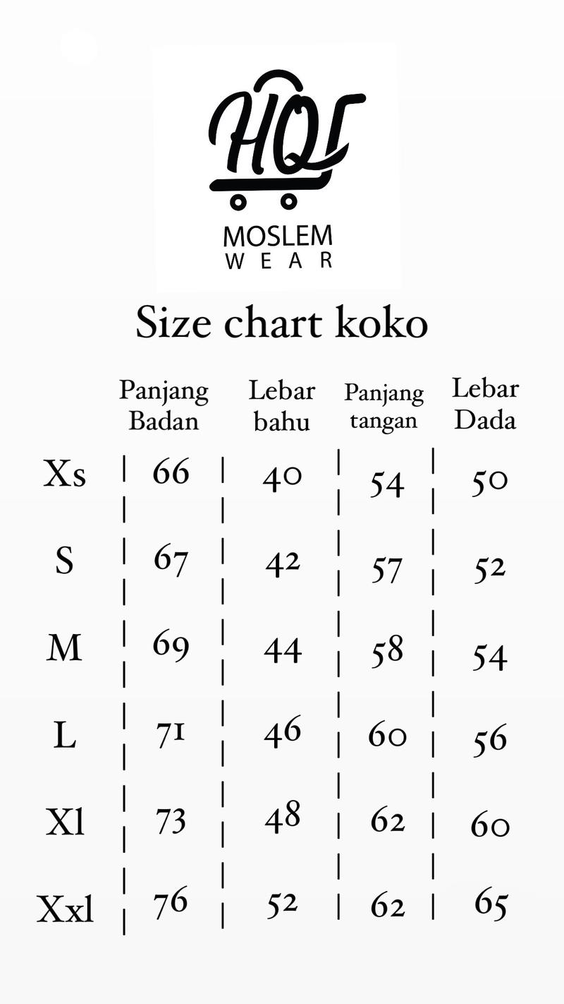 Product Introduction of Koko maroko les brand Hqs moslem wear Poliester 0