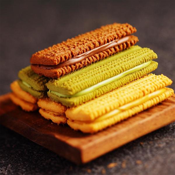 Casual Snack Sandwich Biscuit Cookies Various Tastes Internet Celebrity Snacks Meal Replacement Biscuit 1