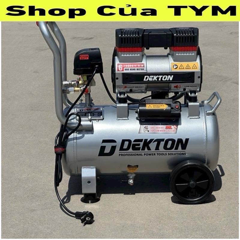 Bình Hợp Kim Nhôm 30L - Máy nén khí không dầu 2hp bình 30L Dekton DK-AC3930PROMAX - chính hãng