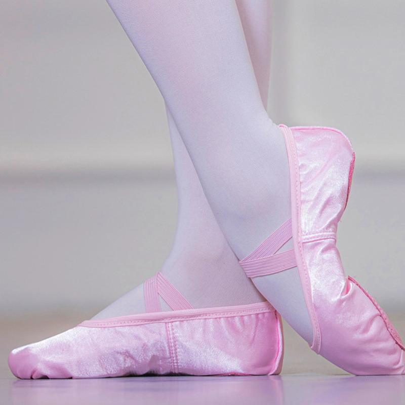 Product Introduction of Giày Múa Ba Lê Cho Bé Gái, Vải Satin, Đế Mềm, Thích Hợp Cho Múa Ba Lê, Múa Ba Lê, Yoga, Tập Gym, Cho Bé Gái Và Phụ Nữ, # 445895 49