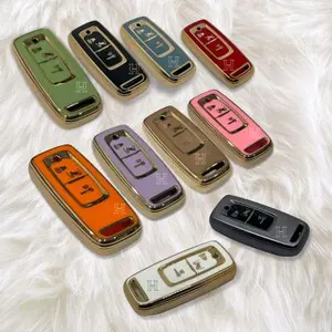 Casing Remote Honda TPU - Protective Smart Key Case ADV PCX Vario 160 Scoopy K2F Beat 2024 Stylo Forza