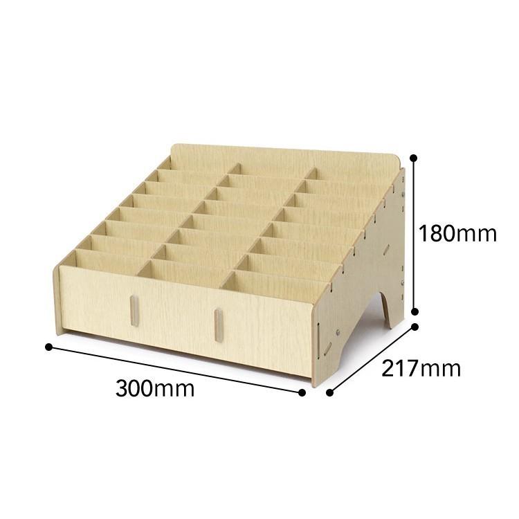 Kệ gỗ đa năng 24 -48 ngăn để màn hình, điện thoại, mỹ phẩm - Táo Zin - Táo Zin