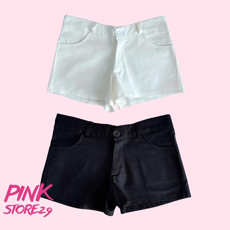 Quần Đùi Nữ Cạp Trễ PINKSTORE29 Kiểu Ôm Tôn Dáng Q129 9