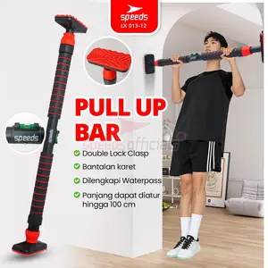SPEEDS Alat Pull Up Bar Door Chinning Bar Alat Fitness Olahraga Multifungsi 013-12