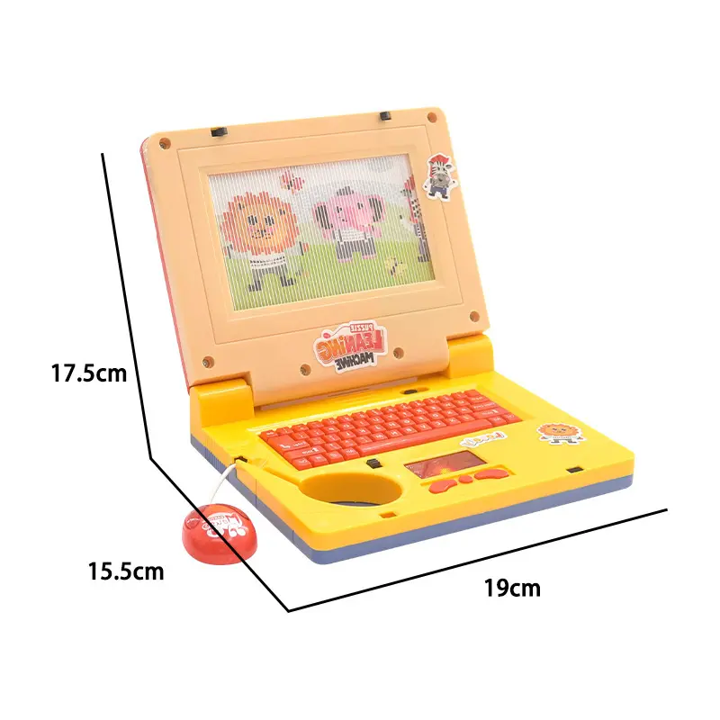 Mainan Laptop Anak mainan edukasi anak Alat Bantu Belajar Learning Machine Anak Dengan Lampu Musik Toy Plastik 8