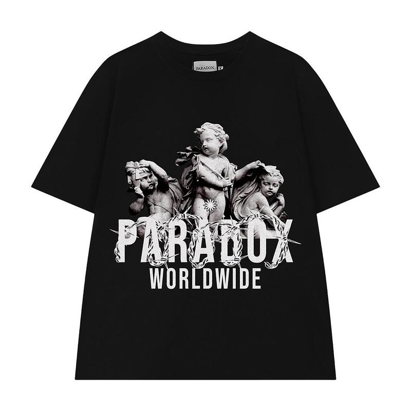 Áo thun PARADOX Little Angels - Đen, Trắng