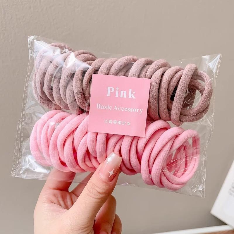 Product Introduction of Dây Buộc Tóc Nhiều Màu Sắc, 50 Cái / bộ, Dây Cao Su, Thích Hợp Cho Tóc Đuôi Ngựa Cao, Bao Da, Vòng Khăn 24