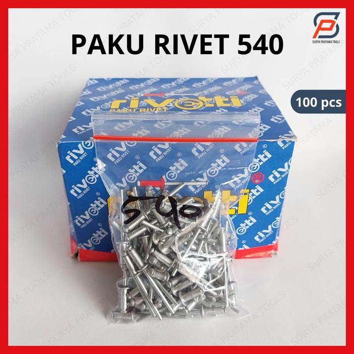 Paku Rivet Pack Jual Paku Rivet 540 Isi 100 Pcs Ukuran 4mm x 11mm - Kota Medan - Surya ...