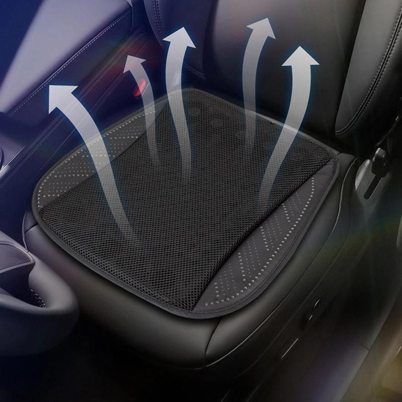 Product Introduction of Universal Car Seat Summer Cool Air Seat Cushion with USB Fan Fast Blowing Ventilation Seat Cooling Refrigerated Car Seat 32