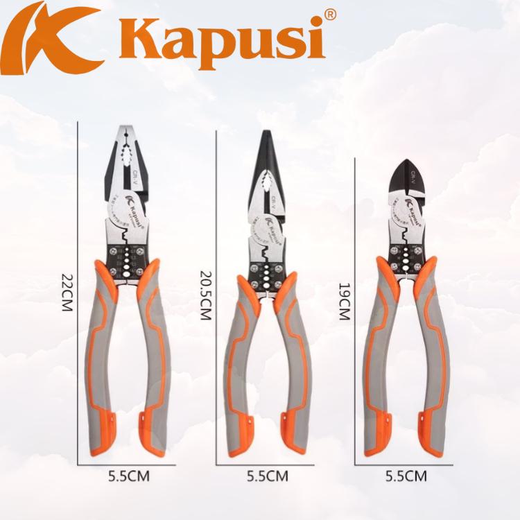 Kapusi Tang Kombinasi/Tang Lancip/Tang Potong/Tang Multifungsi/Heavy Duty/Tang Kabel Multifungsi Tang serbaguna 8 1 Tang buaya multifungsi 25 1Tang kabel serb a gun a tang  multifungsi 4
