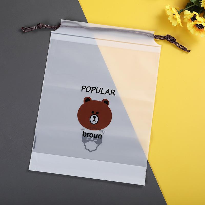 1PCS Frosted Drawstring Bag for Travel Drawstring Packing Bags - TikTok ...