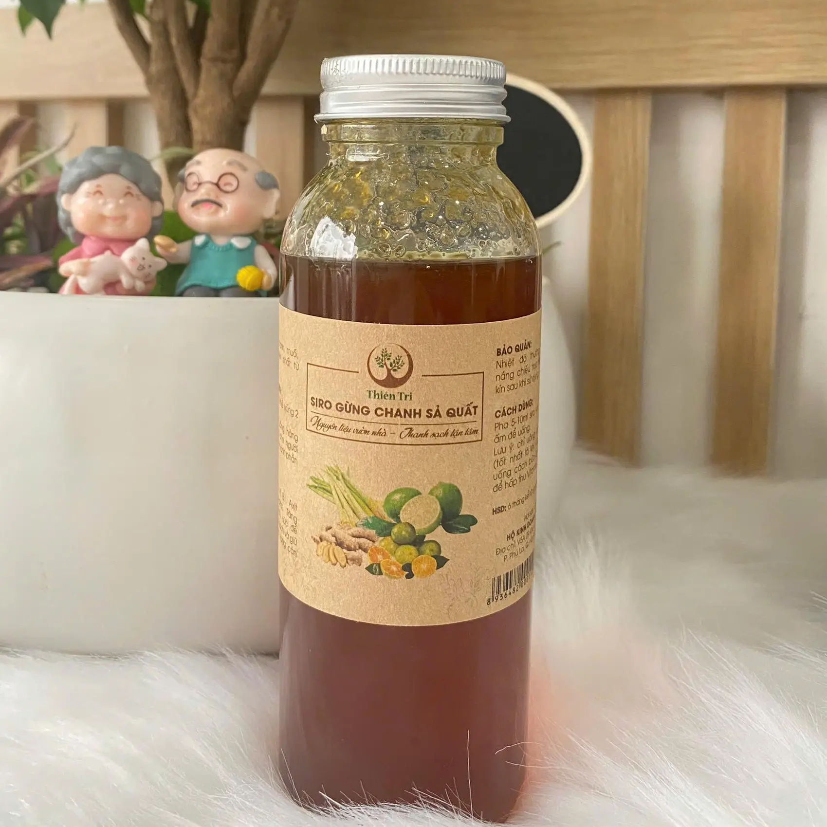 SlRO Gừng Muối Chanh Sả Đường phèn Mía