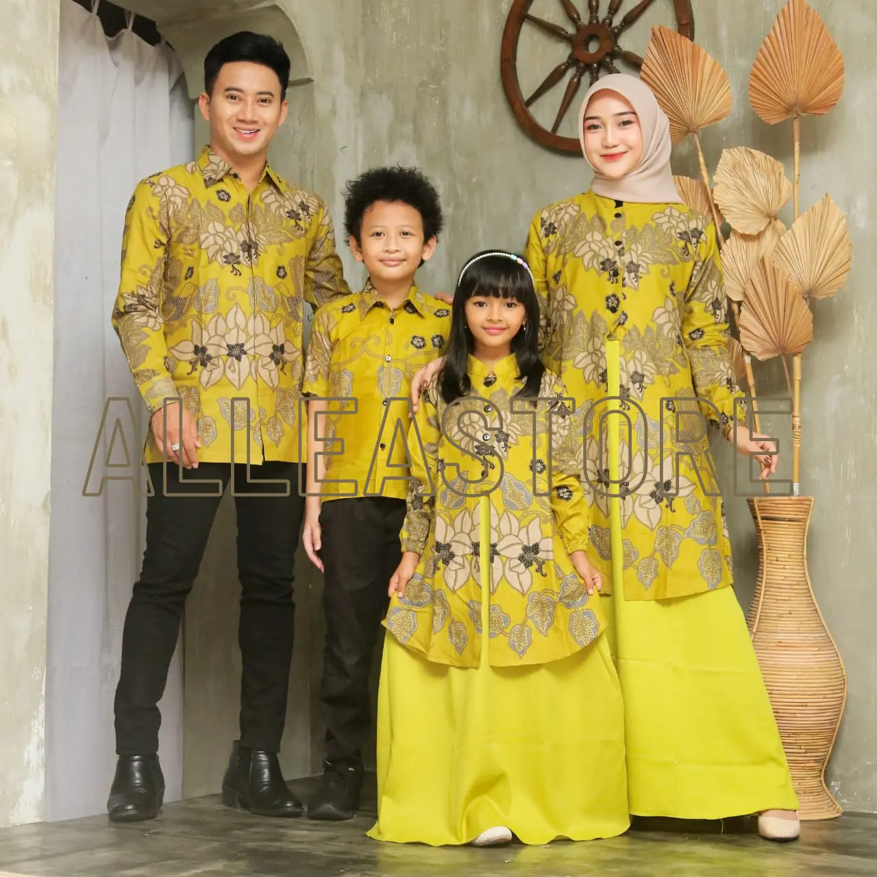 Gamis batik Motif dara modern premium, dress muslim, gamis batik kombinasi Baju Katun