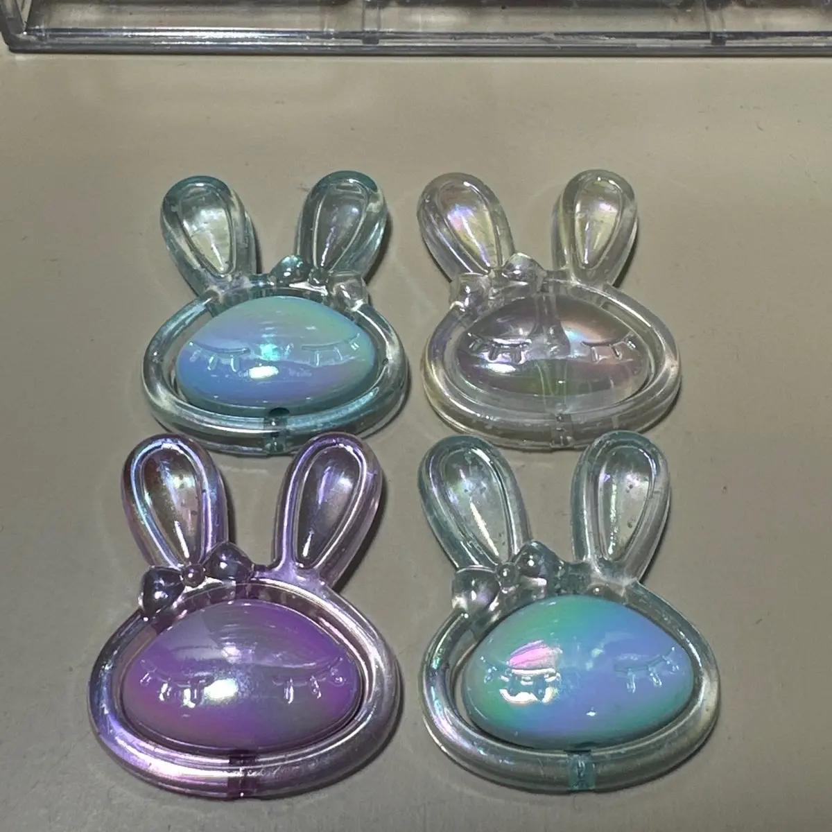 Manik head bunny sepasang GLOW IN THE DARK
