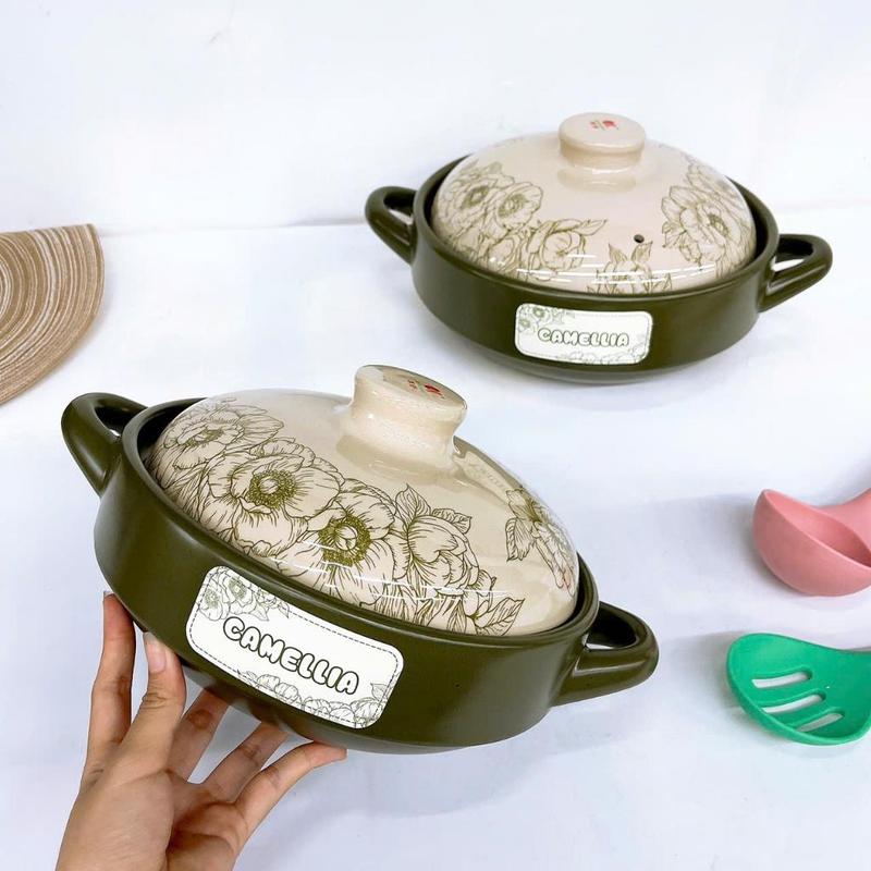 Giảm 20% Nồi Lẩu Gốm Men Xanh – Nấu Lẩu Ngon, Lên Bàn Là Sang!