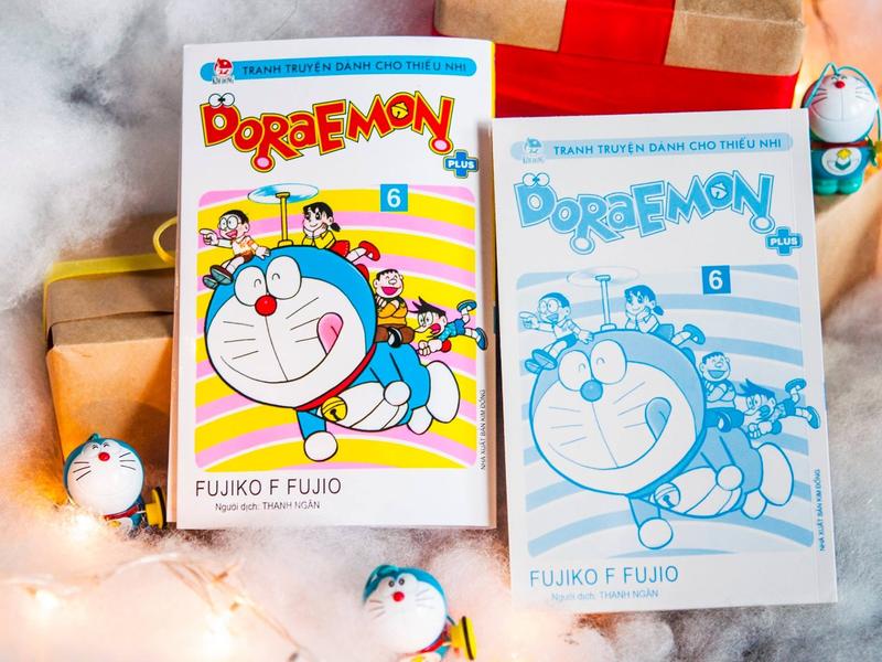 Sách truyện - Combo Doraemon Plus Trọn Bộ 6 Tập - Bản Mới Nhất 4