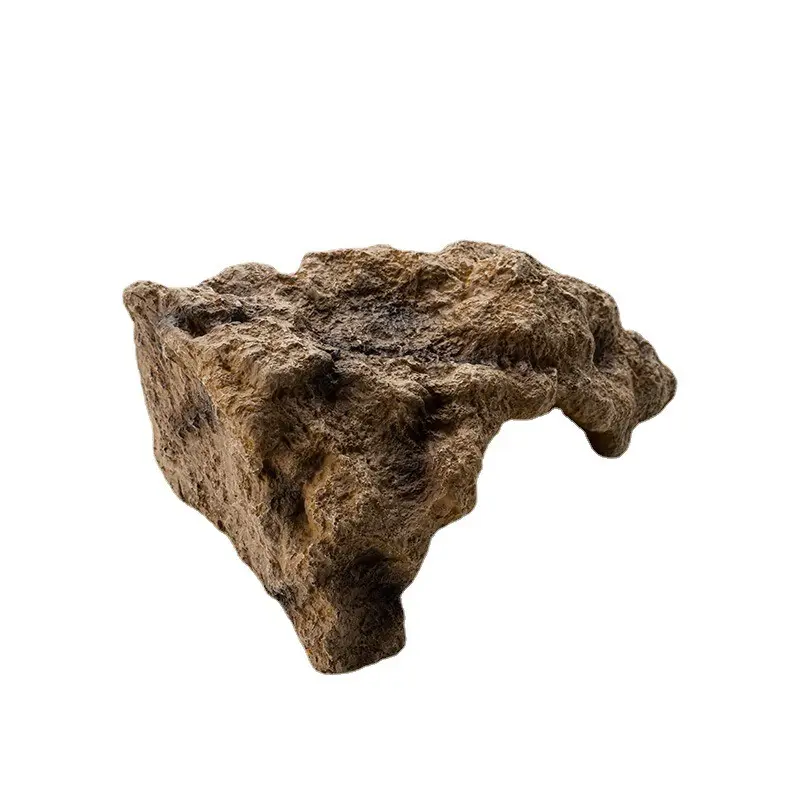 Reptile Rock Hideout Habitat Decoration Non Toxic Resin Realistic Cave for Pocket for Pets Small Amphibians Spiders