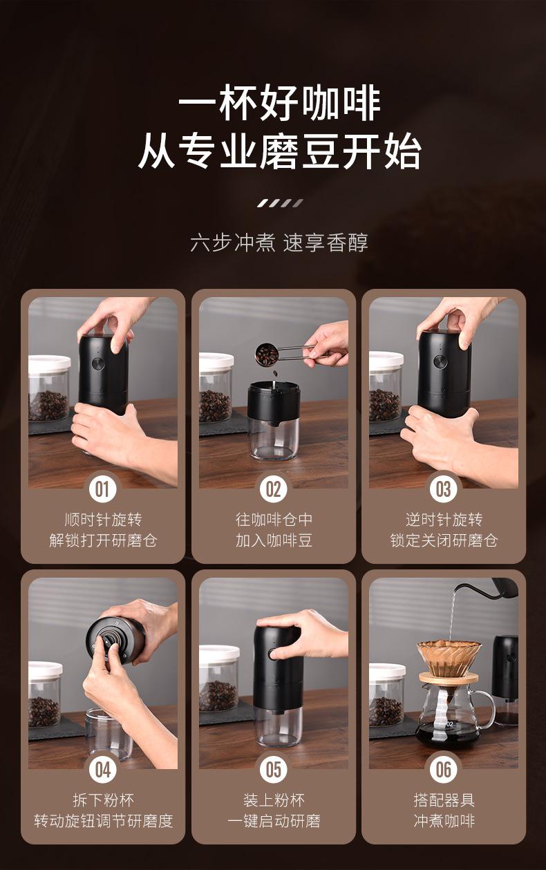 Product Introduction of Grinding Beans Coffee Beans Grinding Manual Bean Grinder Large Grinding Portable Manual Grinding Coffee Grinding Beans 20