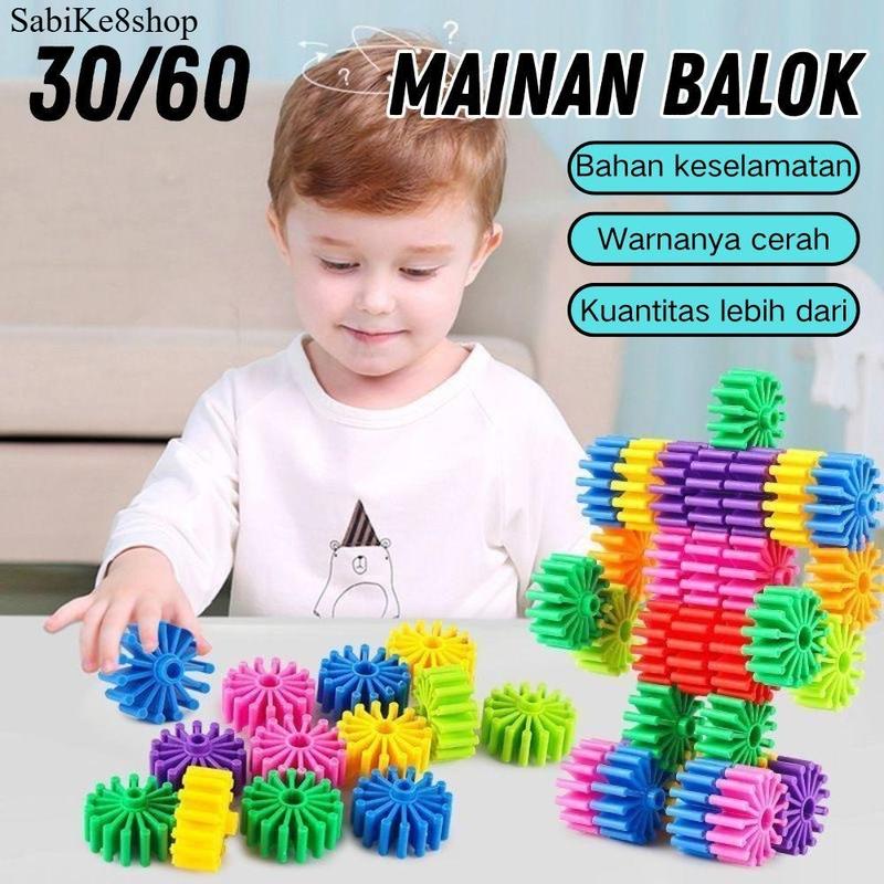 Mainan Blok Edukatif dengan Roda Gigi – Mainan Blok Kantong Roda Gigi X ...