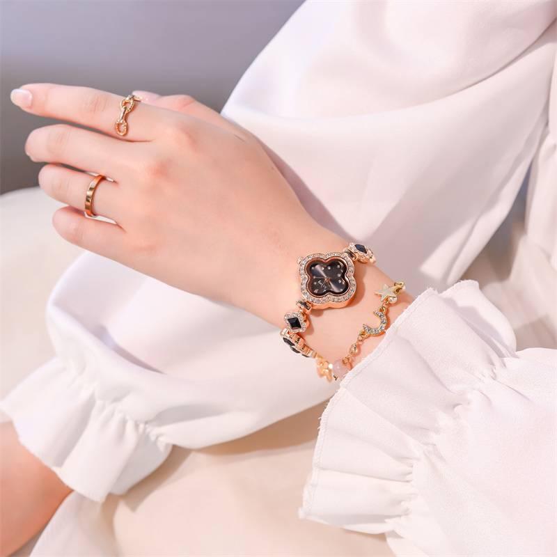 Đồng Hồ Phong Cách Dây Xích Cho Nữ, Phong Cách Ins, Đẹp Trai, Sinh Viên Trung Học, Sinh Viên Đại Học, Đơn Giản, Thời Trang, Đa Năng 2