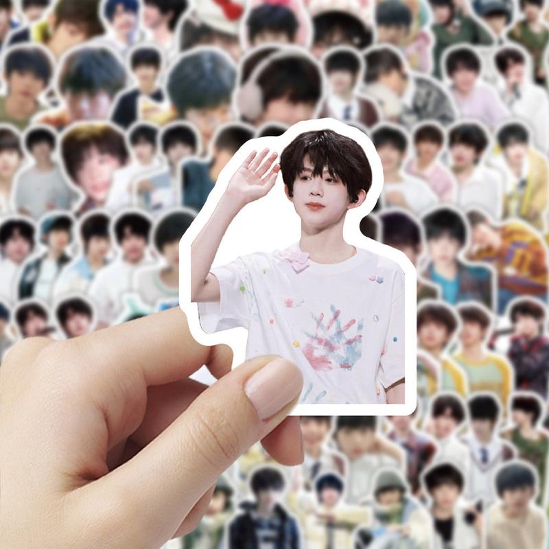  Nhãn Dán Ảnh TF Gia Đình 40-104 Chiếc Thần Tượng Chen Yiheng T.O.P Thứ 3 Và Thứ 4 Su Xinhao Zhang Ji Zhu Zhixin Zuo Hang Trái Chen Junming Không Thấm Nước Thích Hợp Cho Hành Lý Máy Tính Xách Tay Giá Rẻ Phong Cách HT 